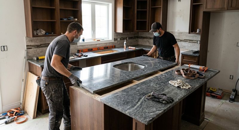 Granite Countertop Installation in Roseville, CA