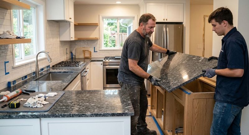 Granite Installation in Sacramento, CA