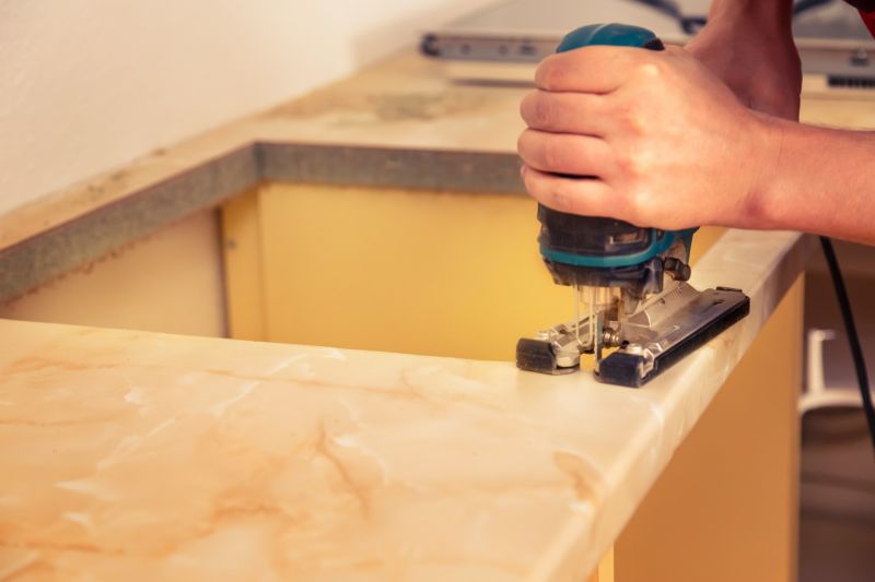 Countertop Restoration Process